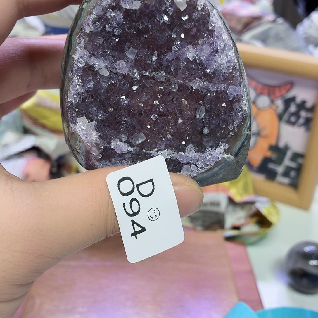 未镶嵌摆件紫晶水晶