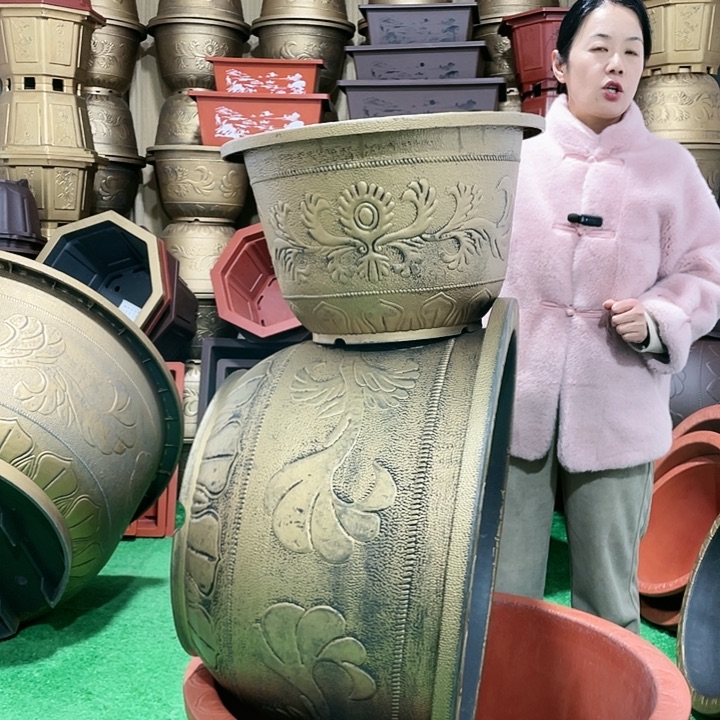 圆盆古铜五零两个