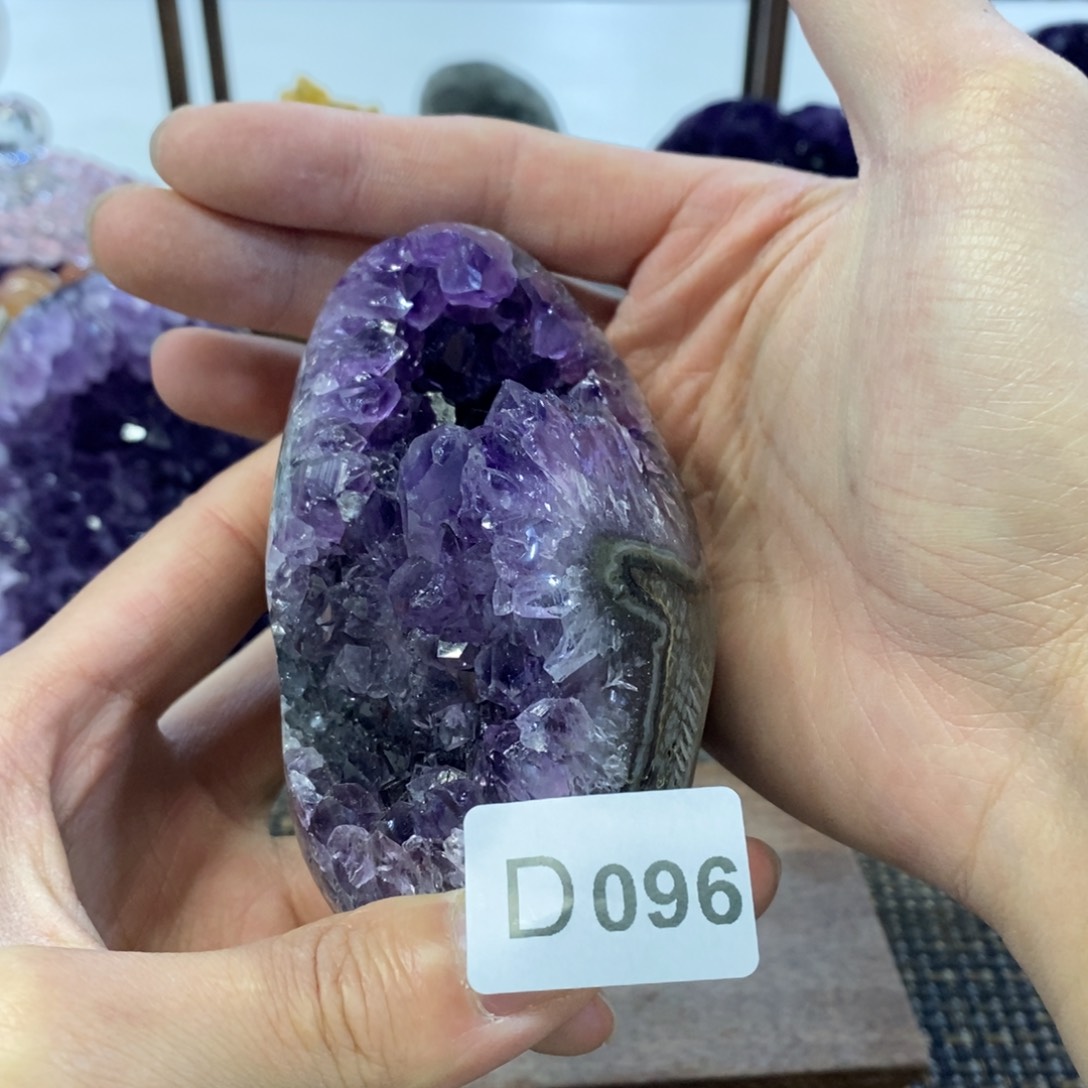 紫晶摆件摆件未镶嵌