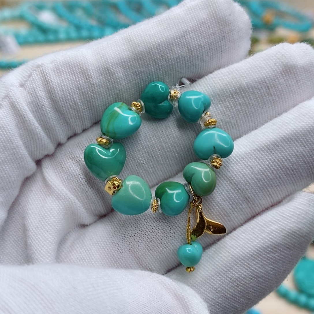 绿松石珠宝奇石未镶嵌