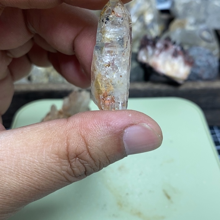 水晶水晶柱未镶嵌