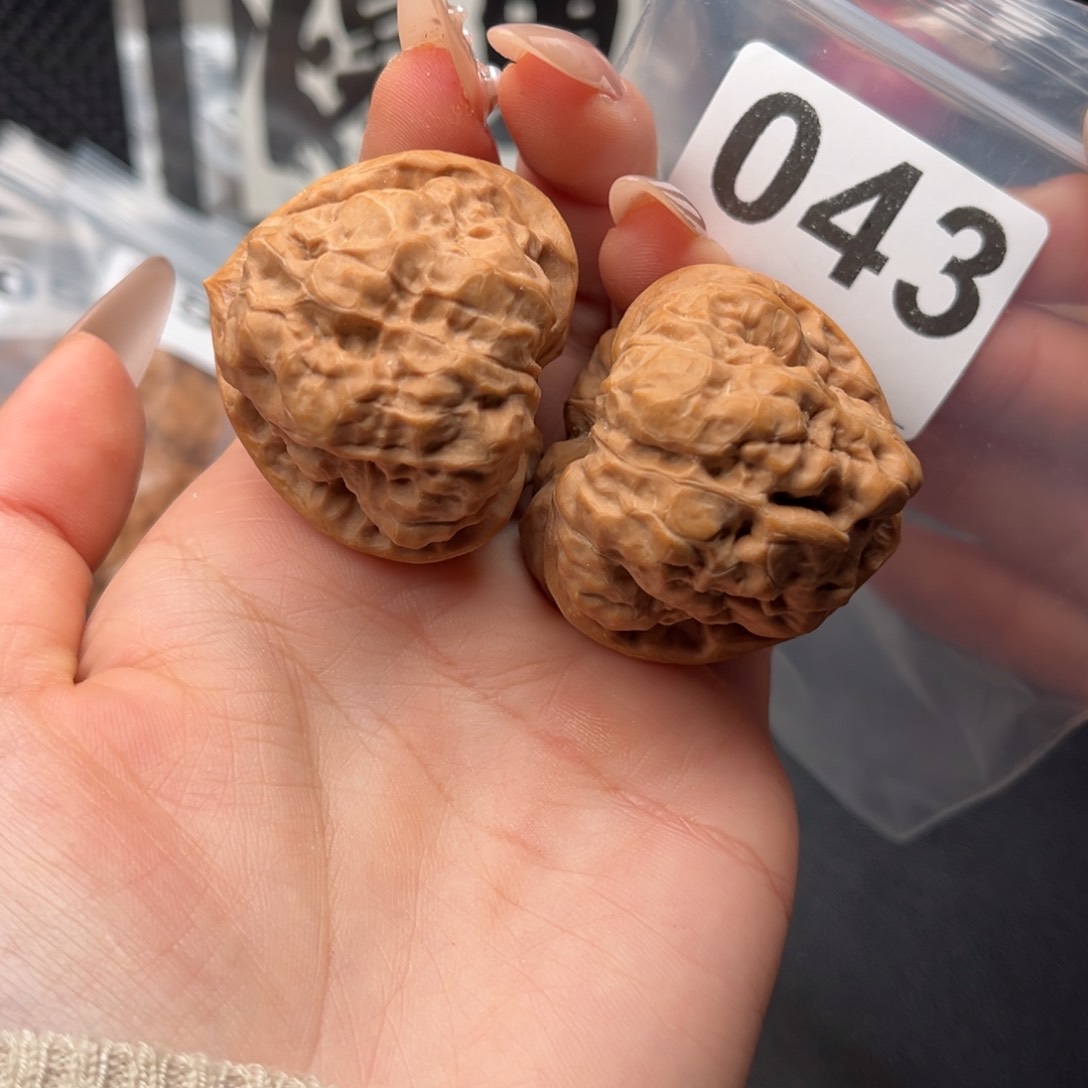 吊坠文玩核桃三角41