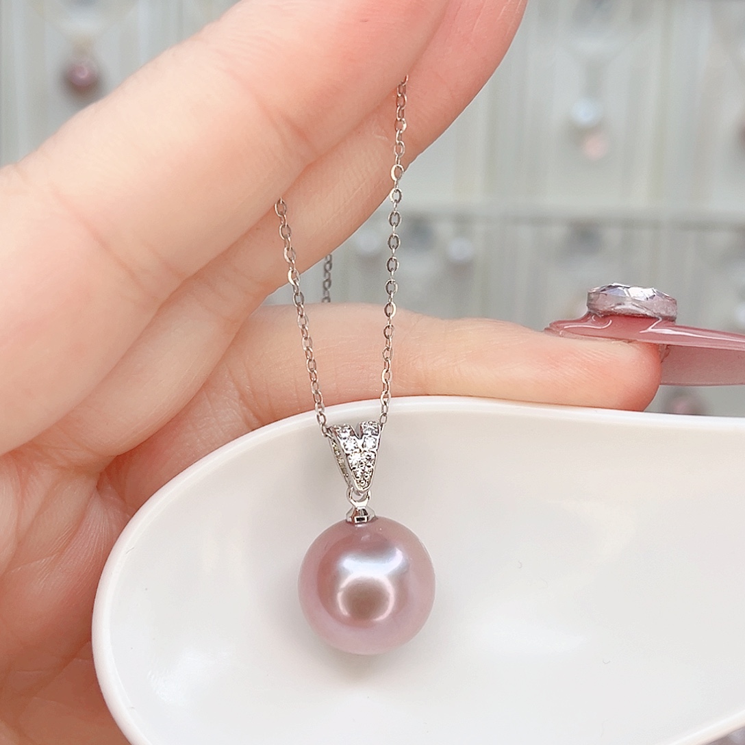 吊坠(赠链)淡水珍珠合金