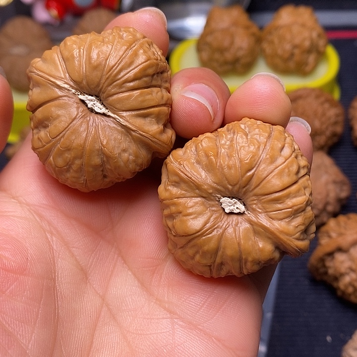 斗***穹核桃手把件40南瓜88