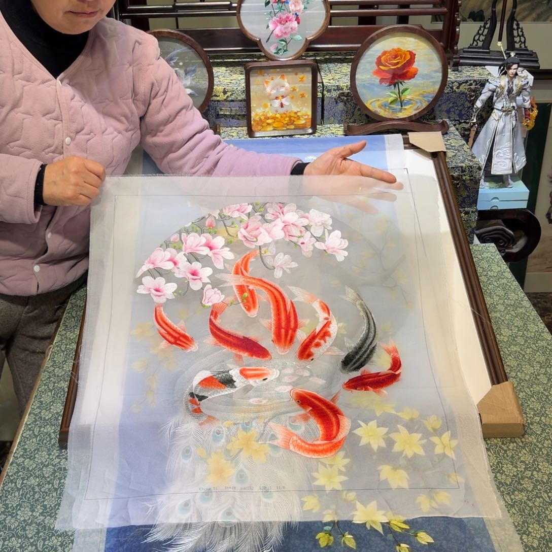 刺绣手工苏绣工艺