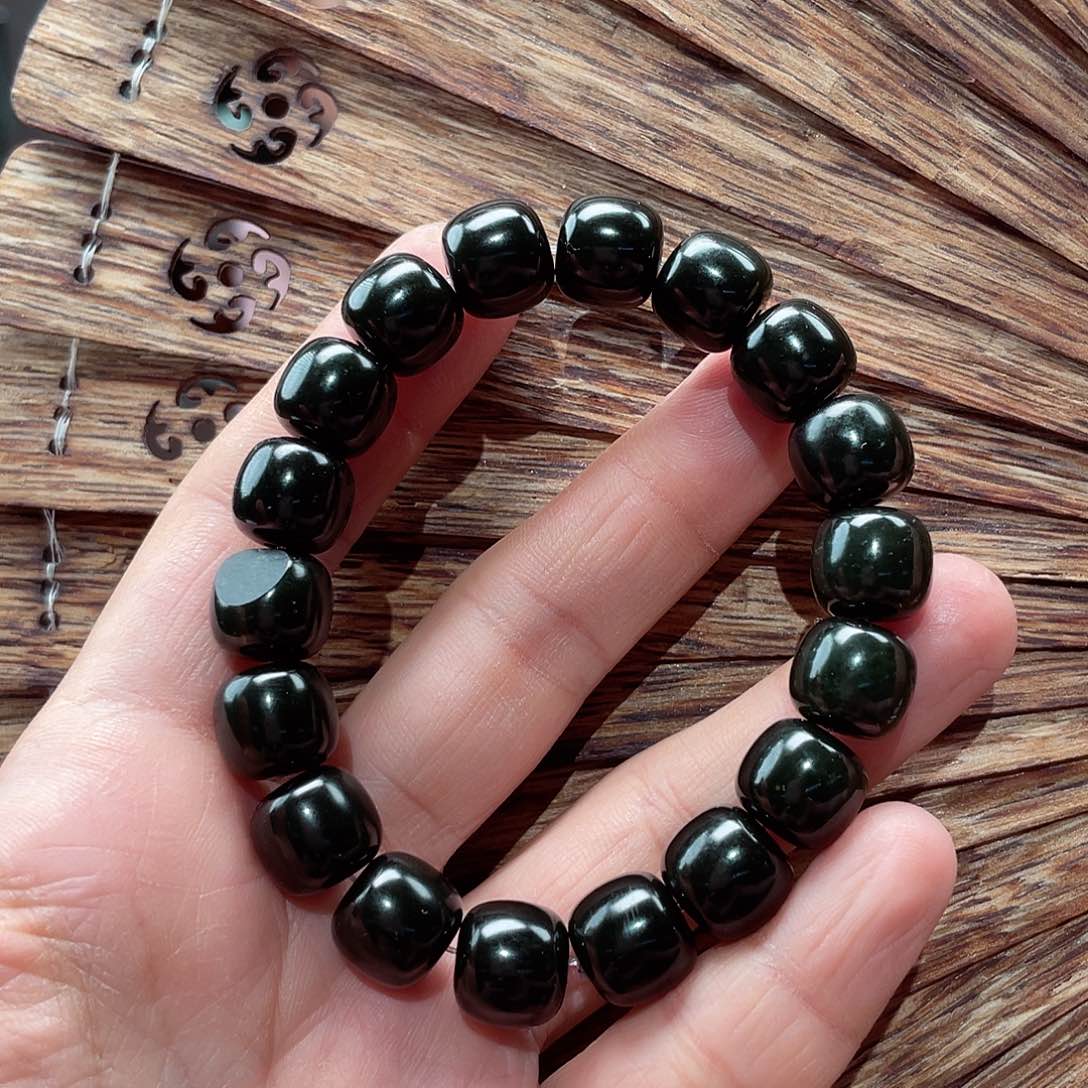 和田玉手串未镶嵌11.12老型