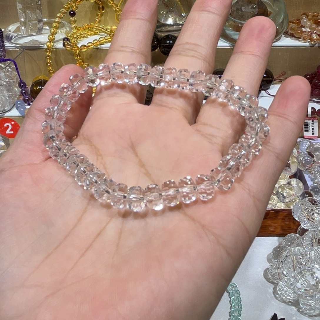 非金属车轮切面8手串