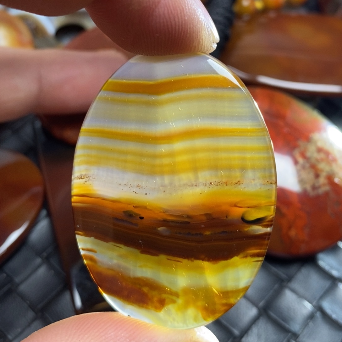 玛瑙/玉髓未镶嵌颈饰