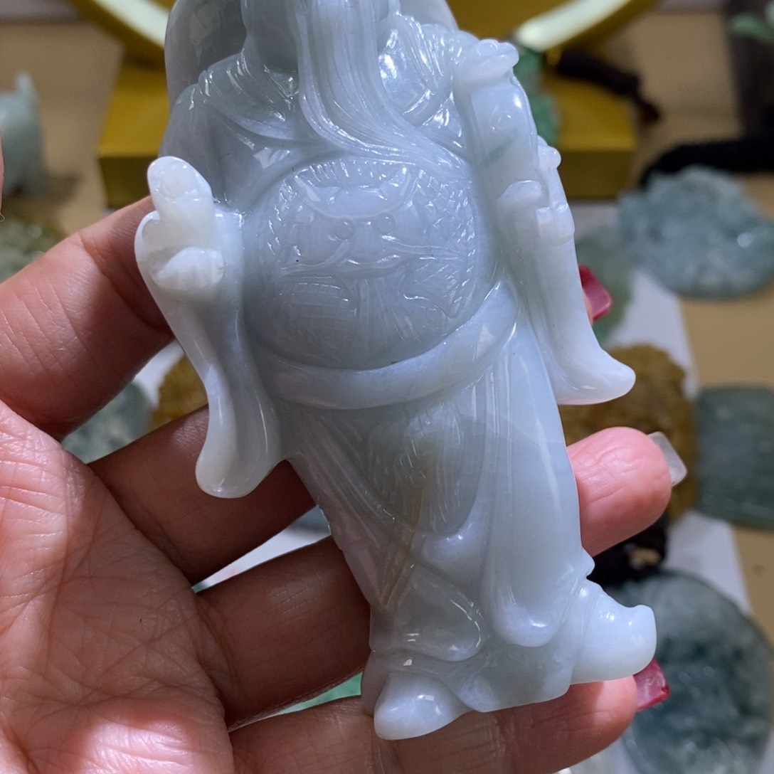 【闪购商品】翡翠颈饰未镶嵌财神