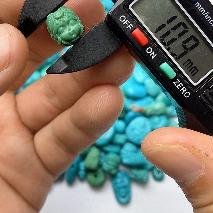 绿松石珠宝奇石未镶嵌