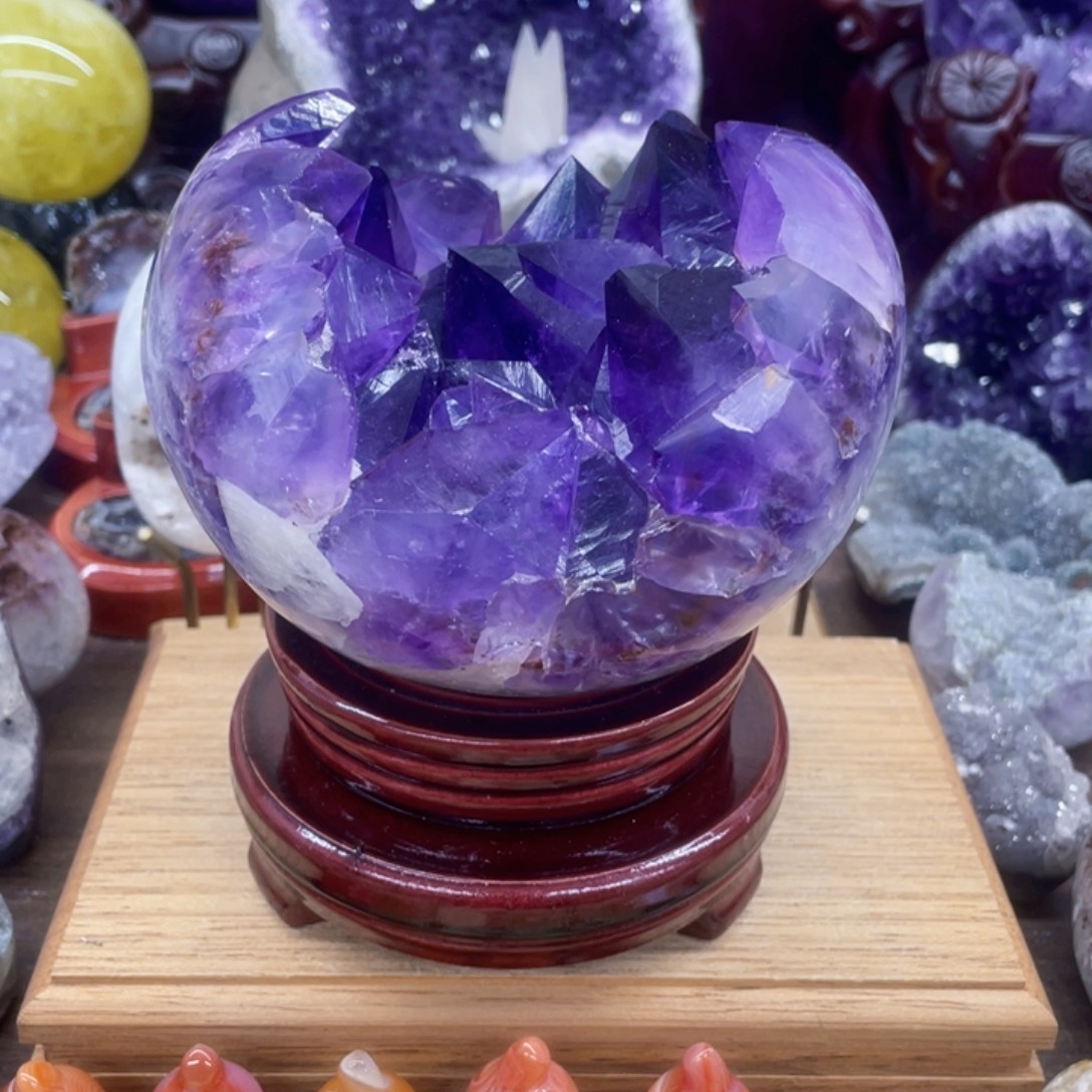 紫晶大型摆件（非配饰）未镶嵌