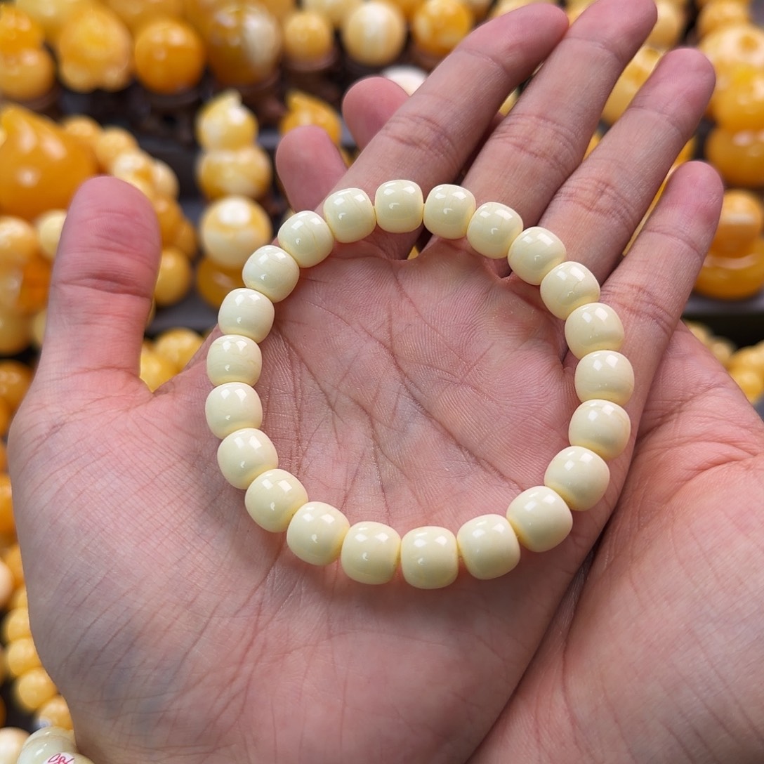 琥珀未镶嵌珠宝奇石10mm同料