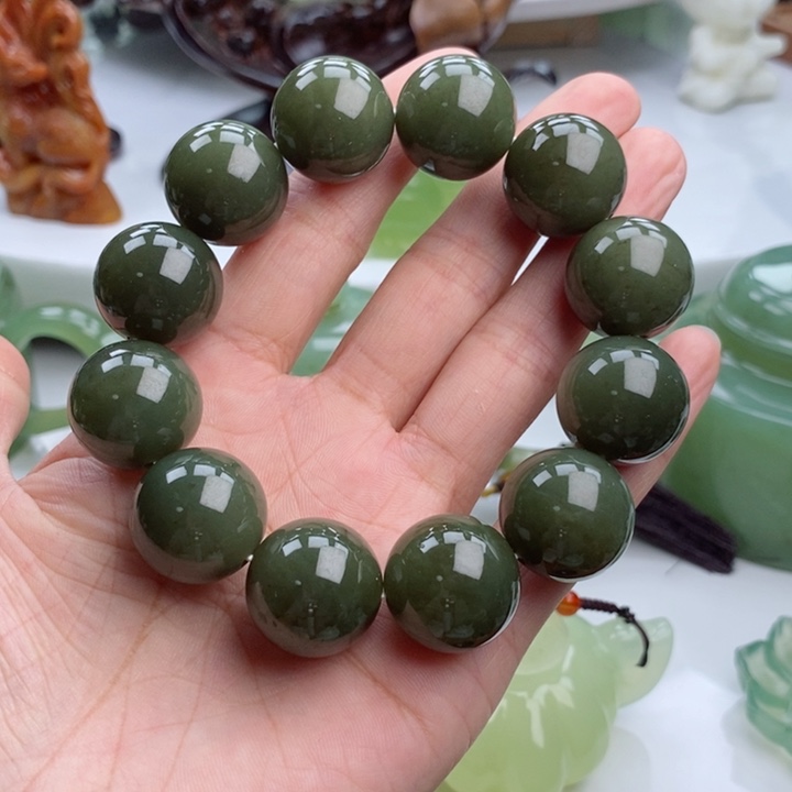 和田玉和田手串2.0未镶嵌