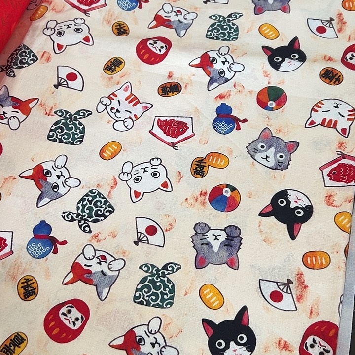 棉福利秒样一米价纯棉平布1.1米宽果子布艺块