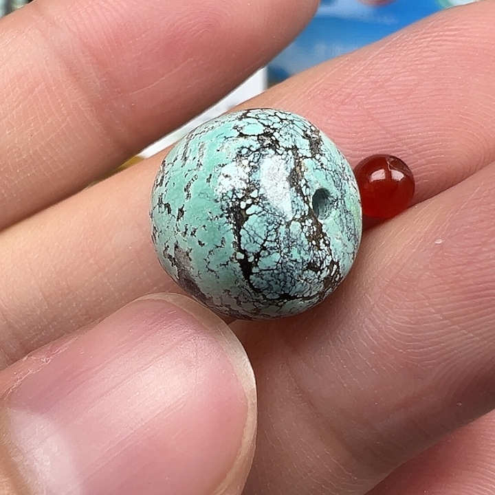 南红玛瑙未镶嵌配饰卡13.4