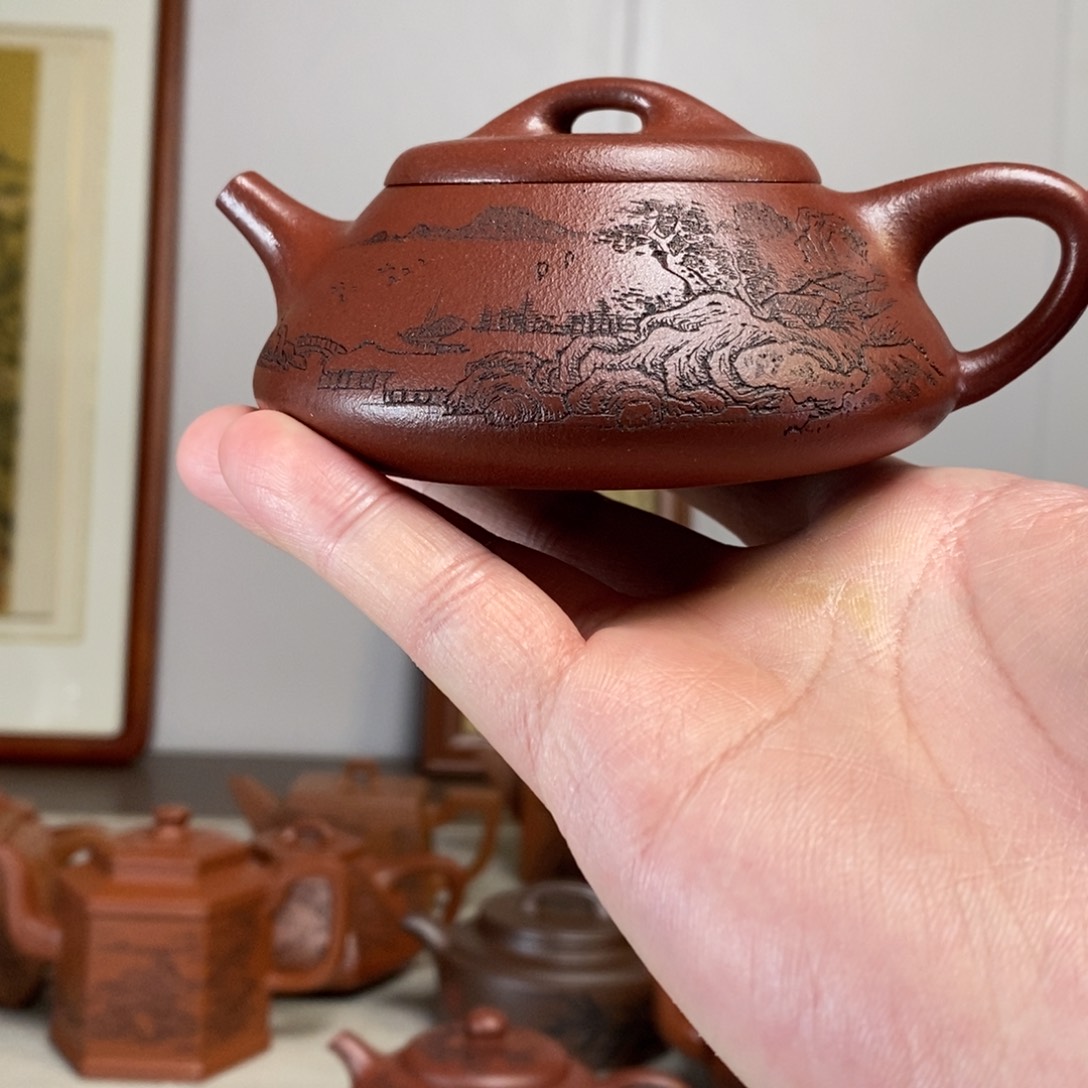 茶壶紫砂原矿泥料传统工艺制作