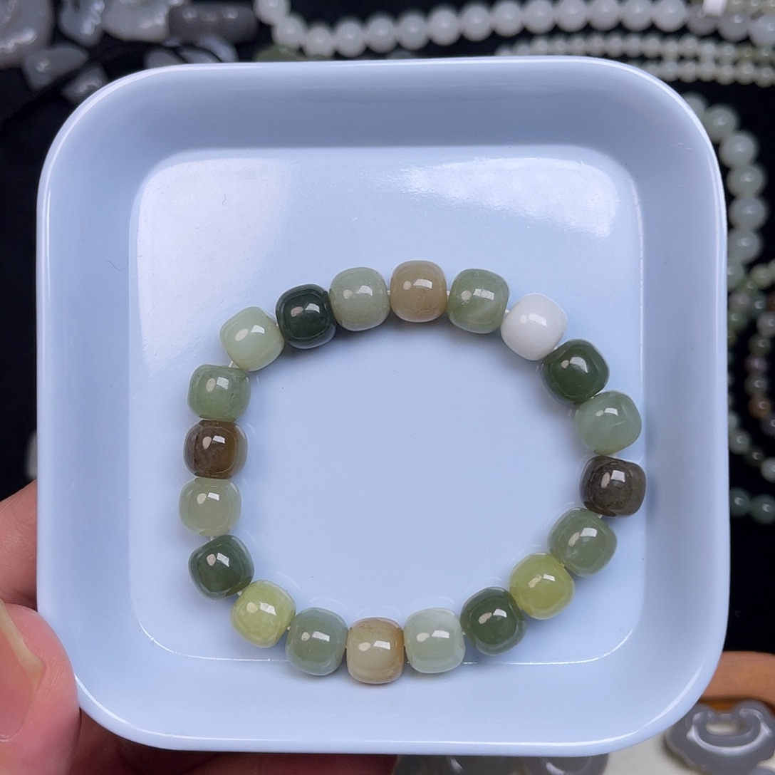 和田玉手链未镶嵌