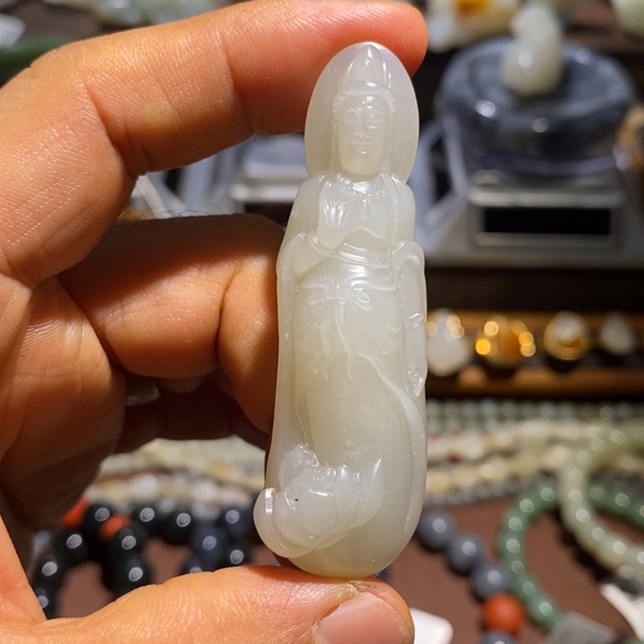 和田玉挂件未镶嵌