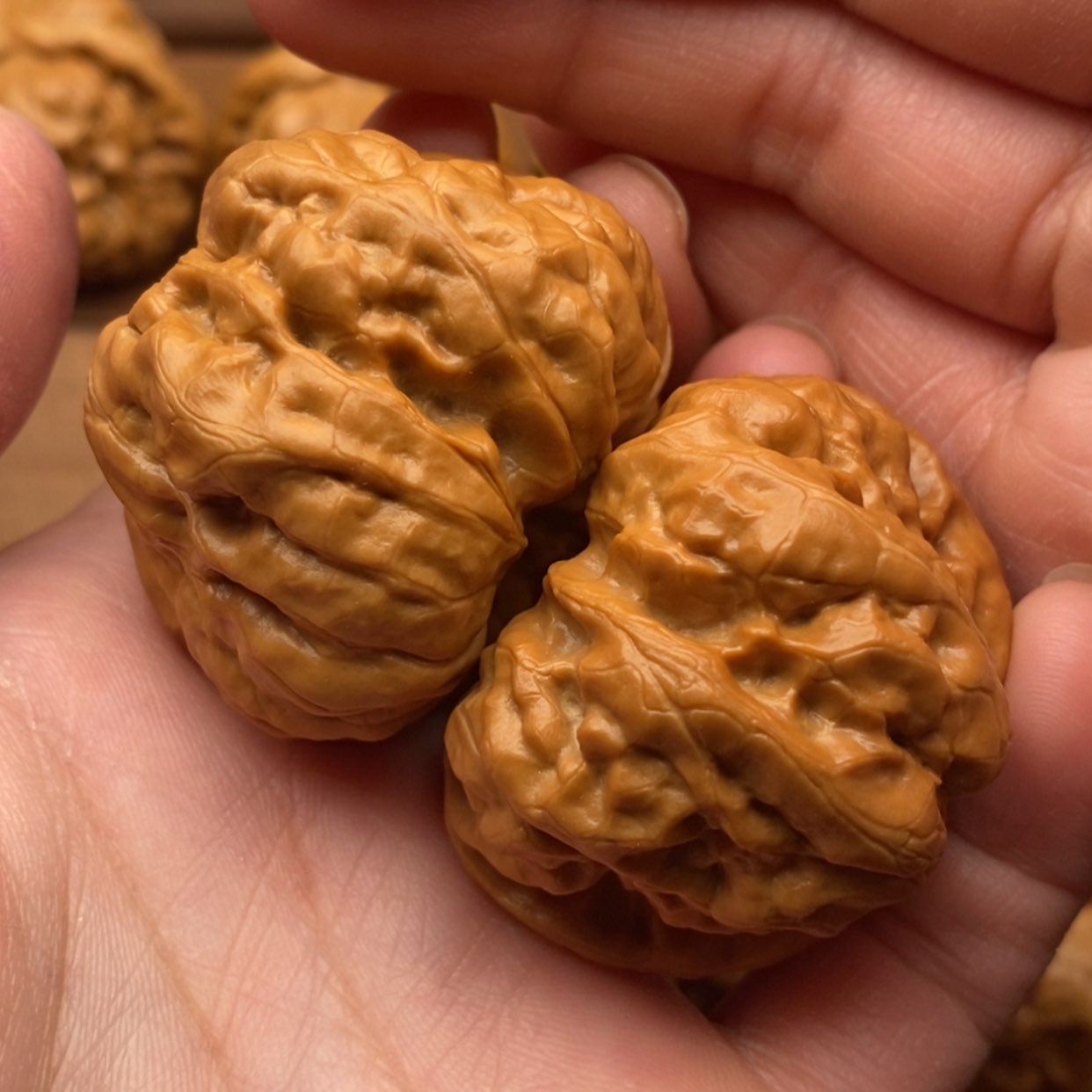 【闪购商品】文玩核桃把件小*?边43左右