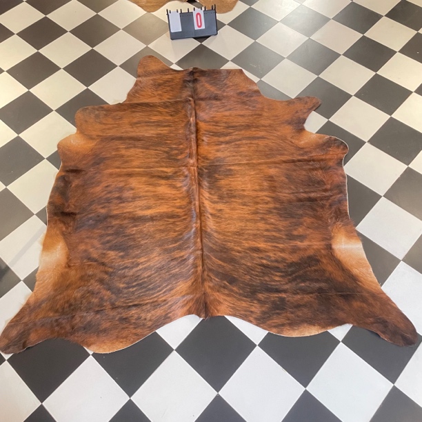 【本尼家】K327 230x215cm专拍牛皮地毯家用轻奢