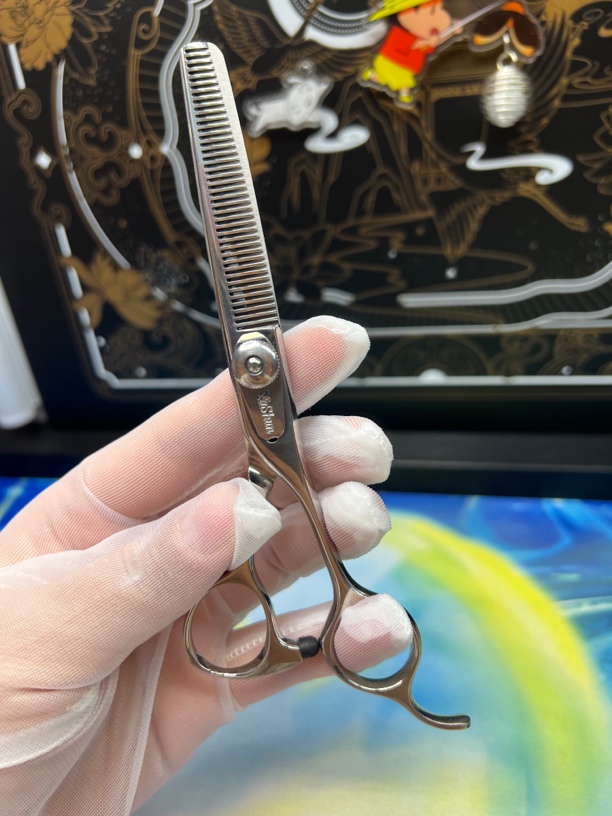 日本进口美发剪刀牙剪去量25