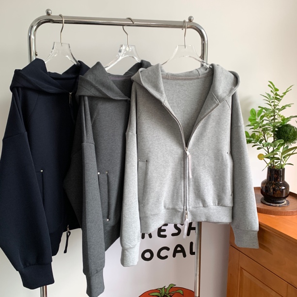 【大帽子外套】秋款极简主义卫衣外套