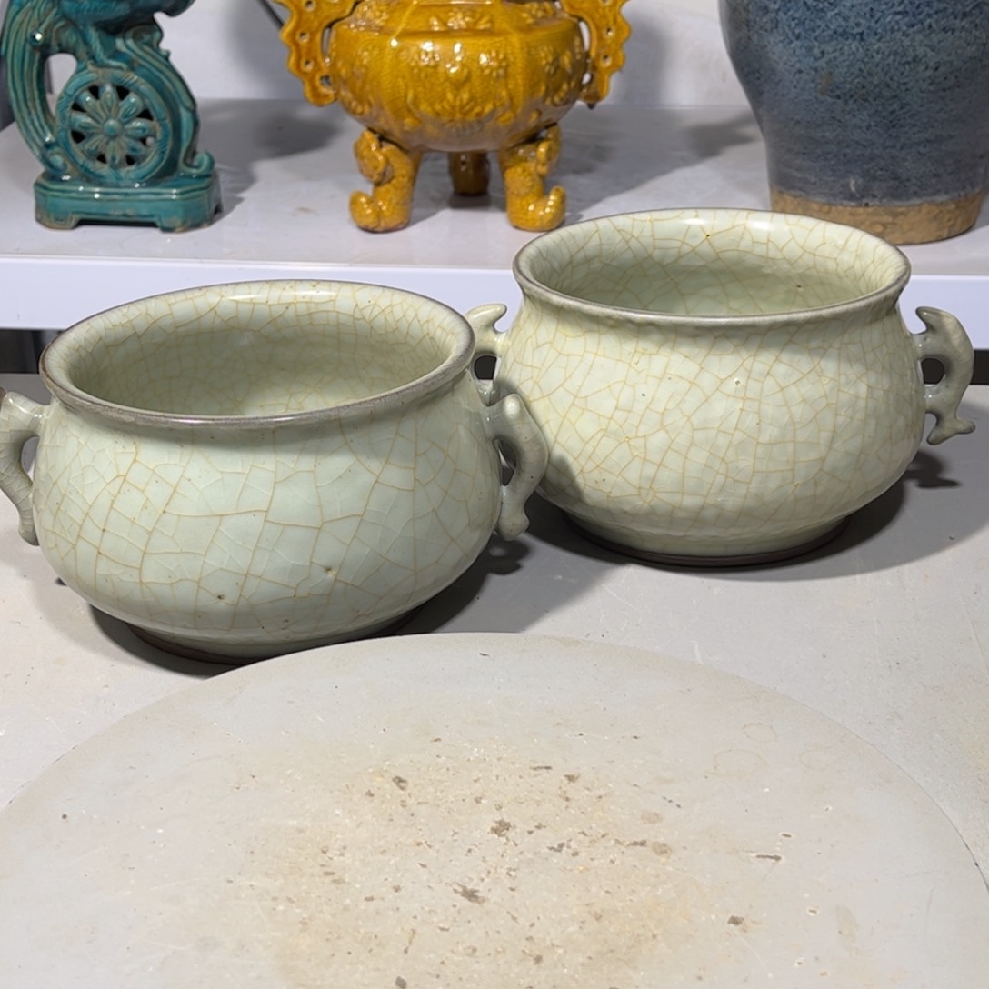 瓶善**物官窑瓷器品相完美