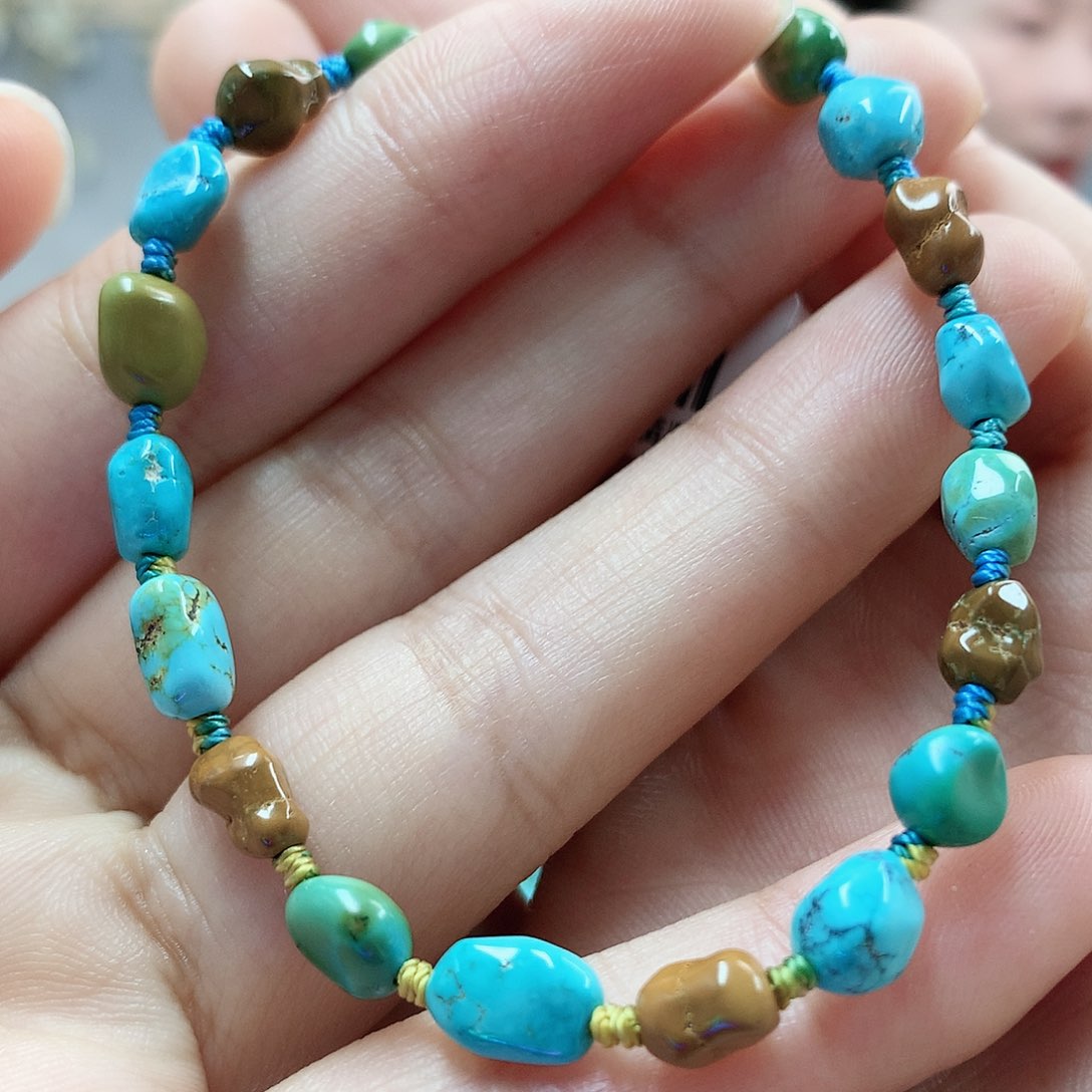 未镶嵌绿松石珠宝奇石