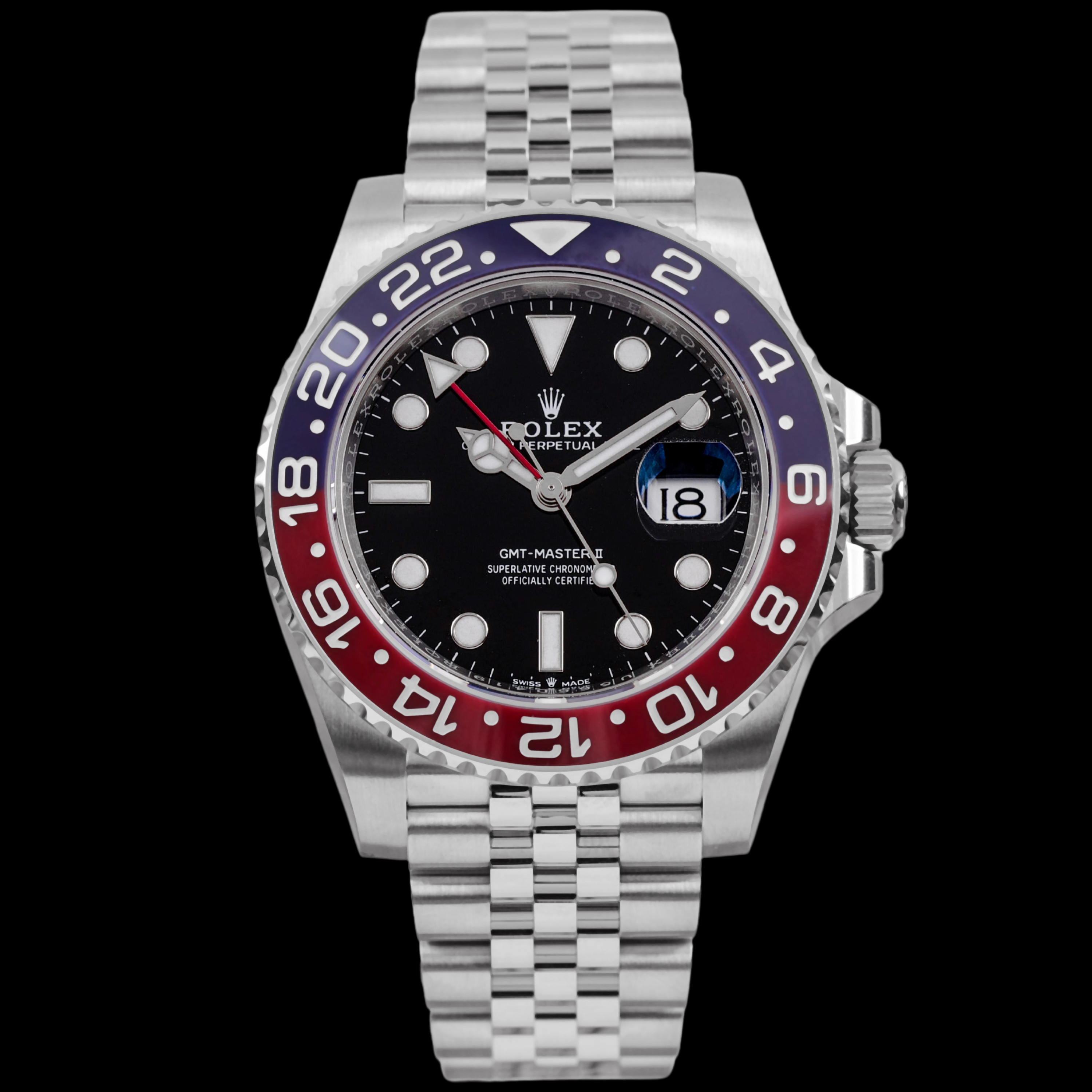 99新 Rolex/劳力士 S/可乐圈126710/25年未使用全套/40mm