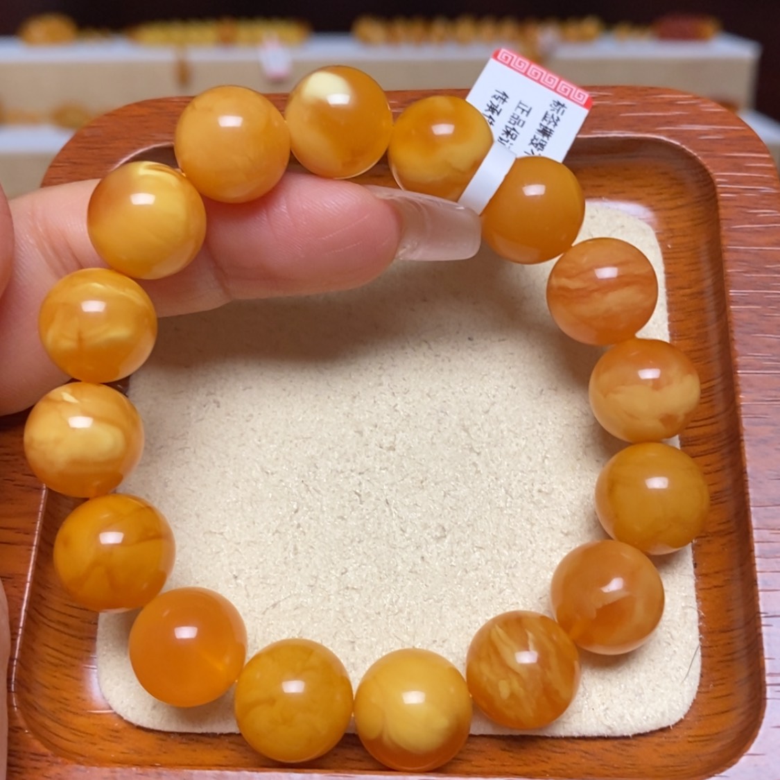 【闪购商品】未镶嵌蜜蜡手链手串