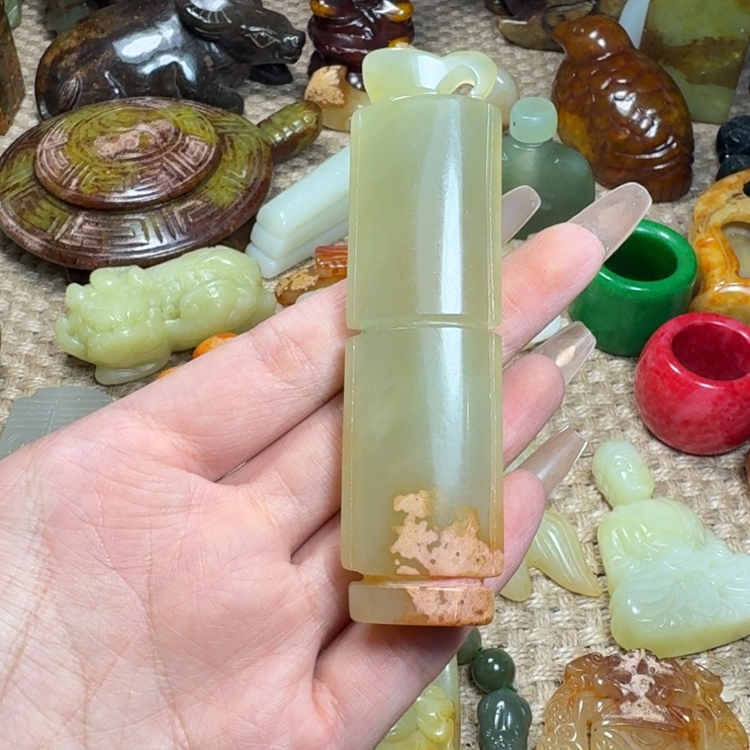 吊坠白玉菩提挂件
