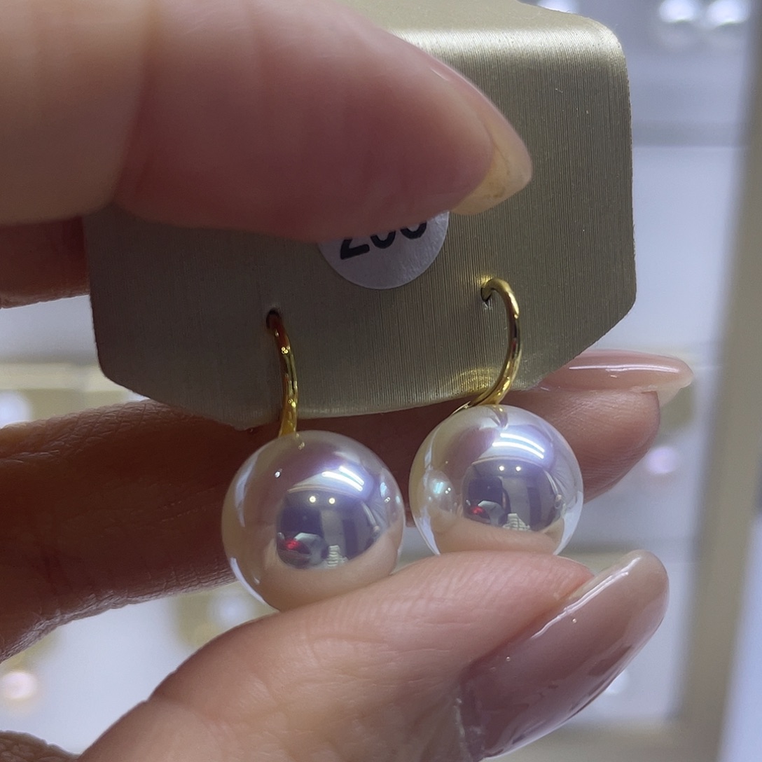 未镶嵌耳饰淡水珍珠