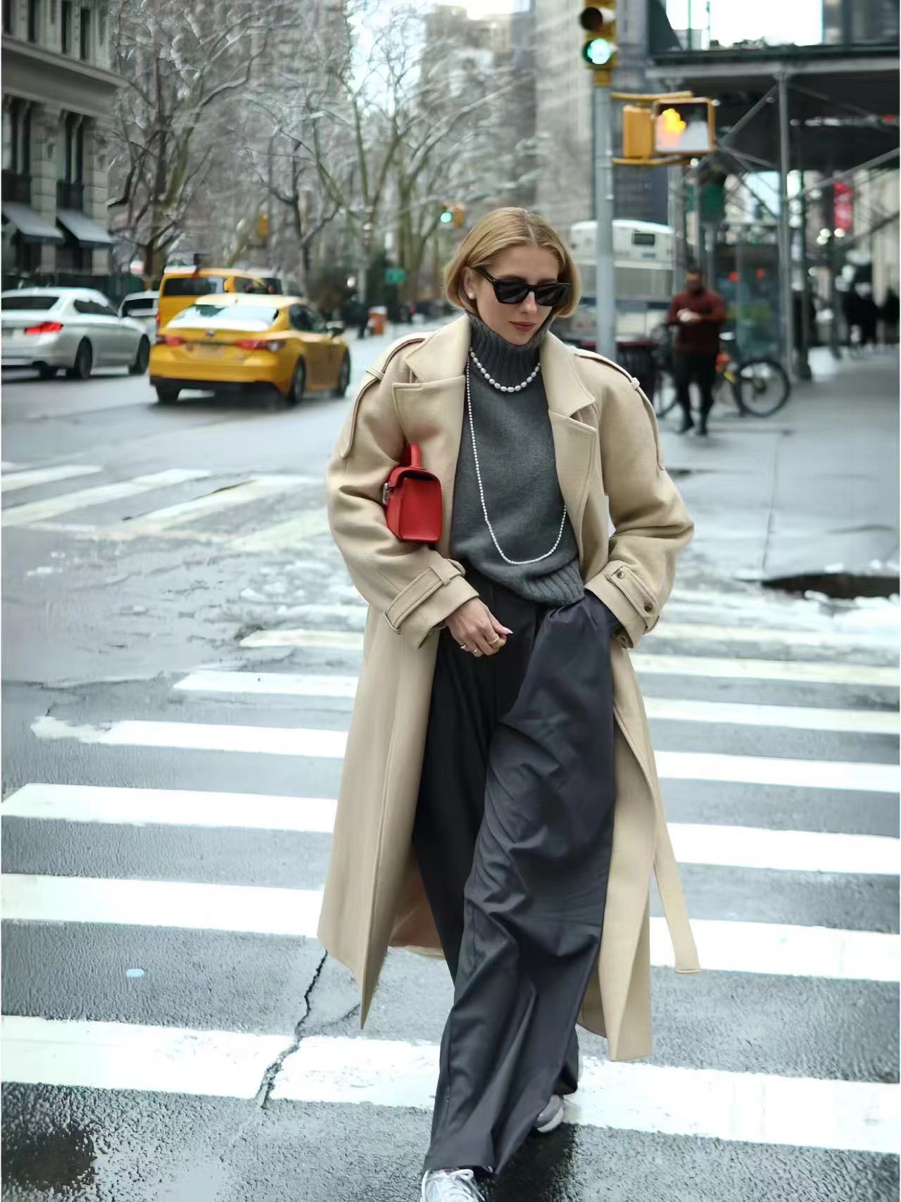  【79-159】新景 品牌羊毛大衣 拍下备注编号 [尚品]