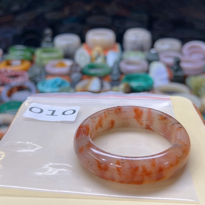 石英质玉手镯未镶嵌猫*10