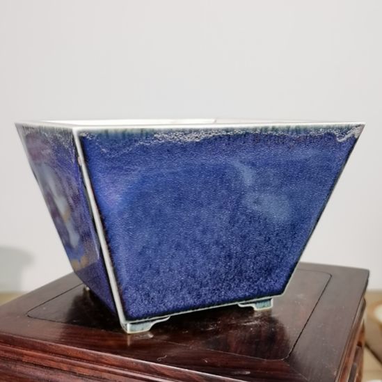 a***x陶手工手绘大德堂釉盆