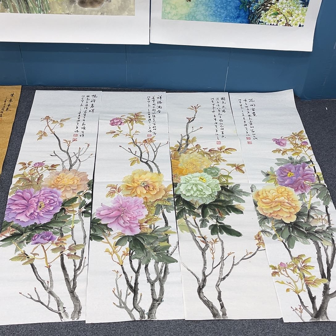 国画纯手绘作品欣赏