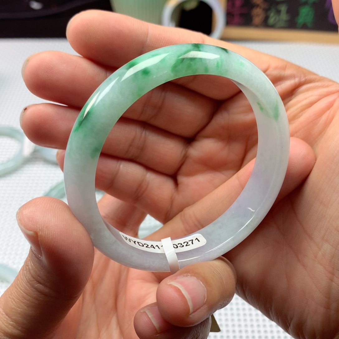 翡翠手镯未镶嵌7号