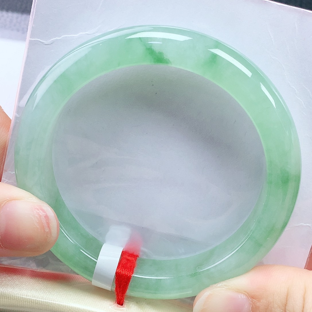 未镶嵌手镯翡翠52圈