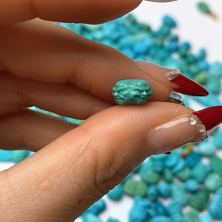 绿松石珠宝奇石未镶嵌