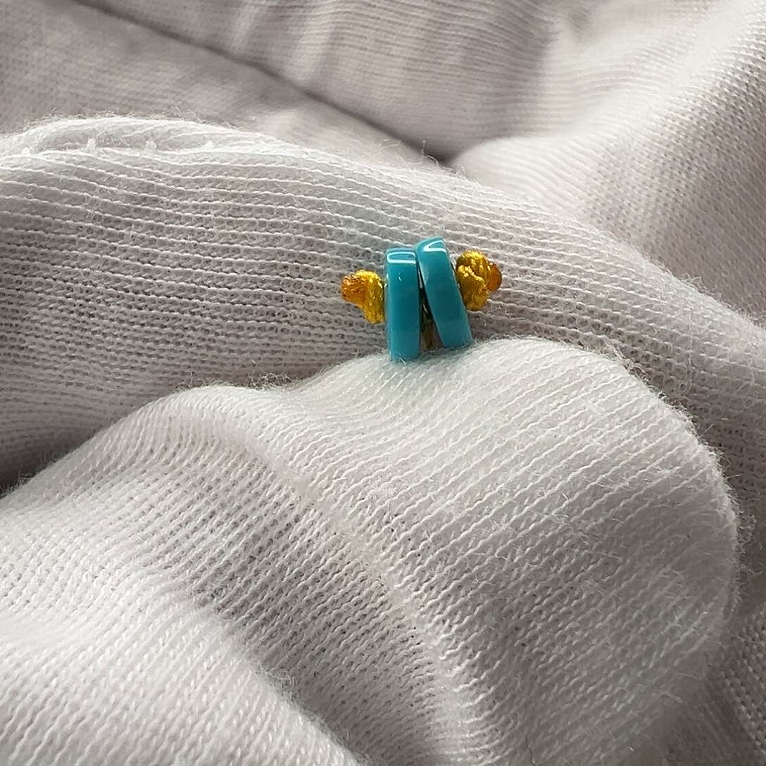 绿松石隔片未镶嵌