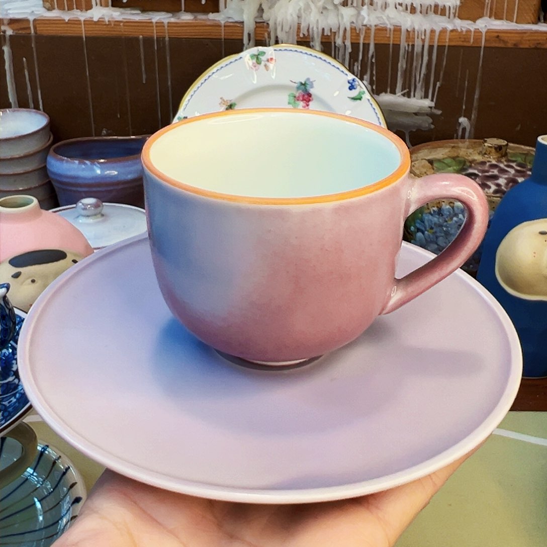 咖啡杯和茶杯是很配噢哦