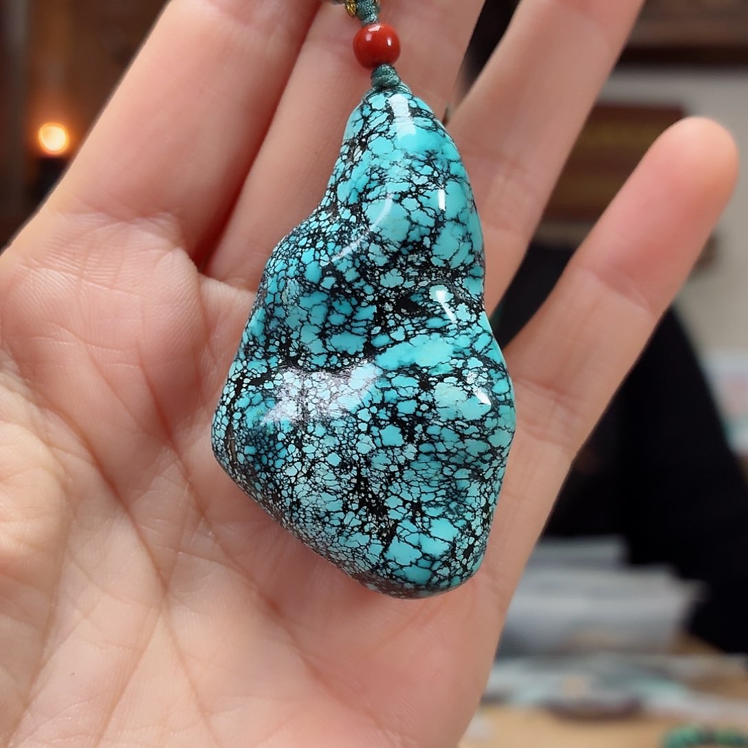 未镶嵌绿松石珠宝奇石W*H