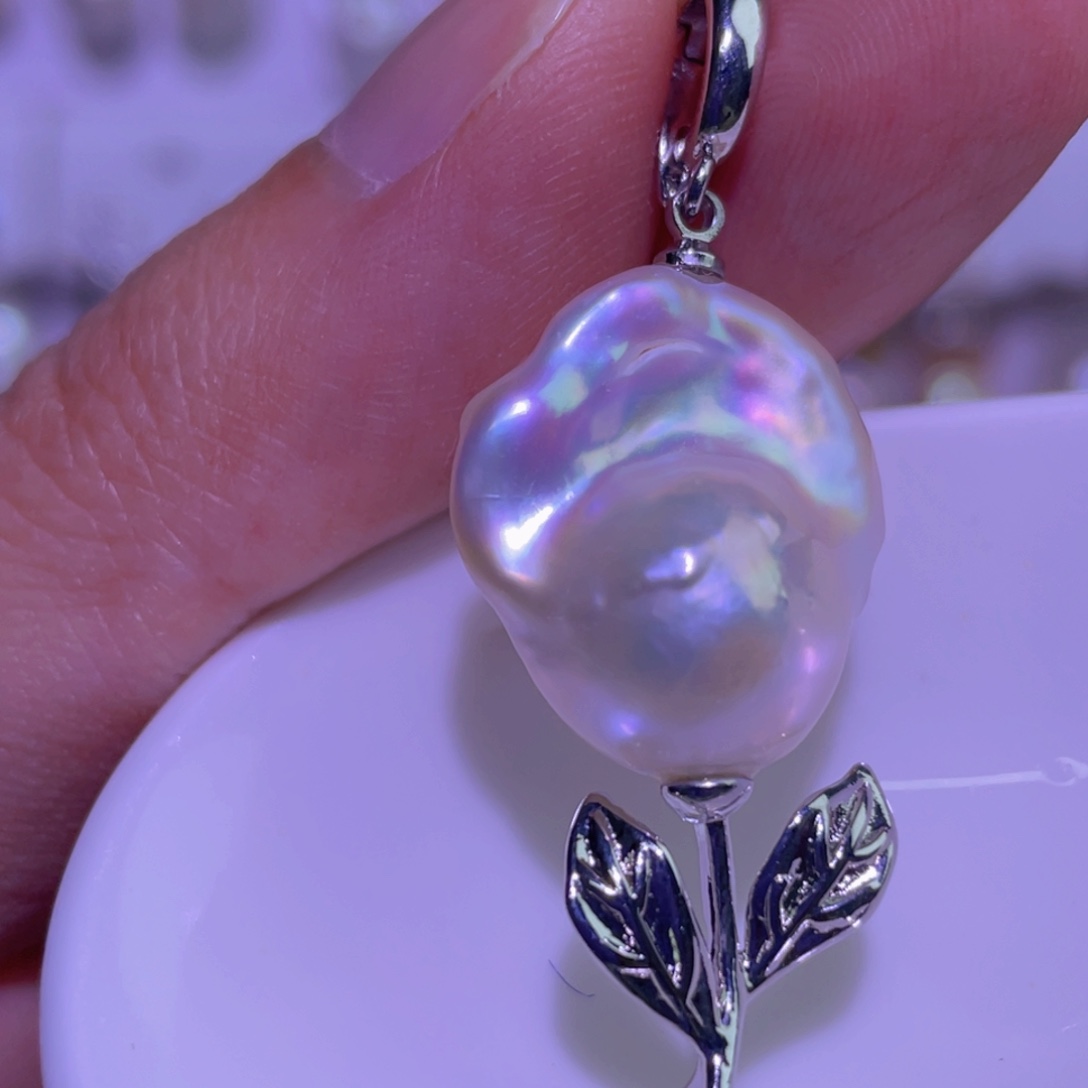 未镶嵌天然淡水珍珠吊坠淡水珍珠
