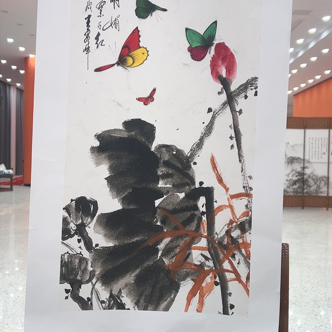 国画王秀峰老师展品溯源备案真