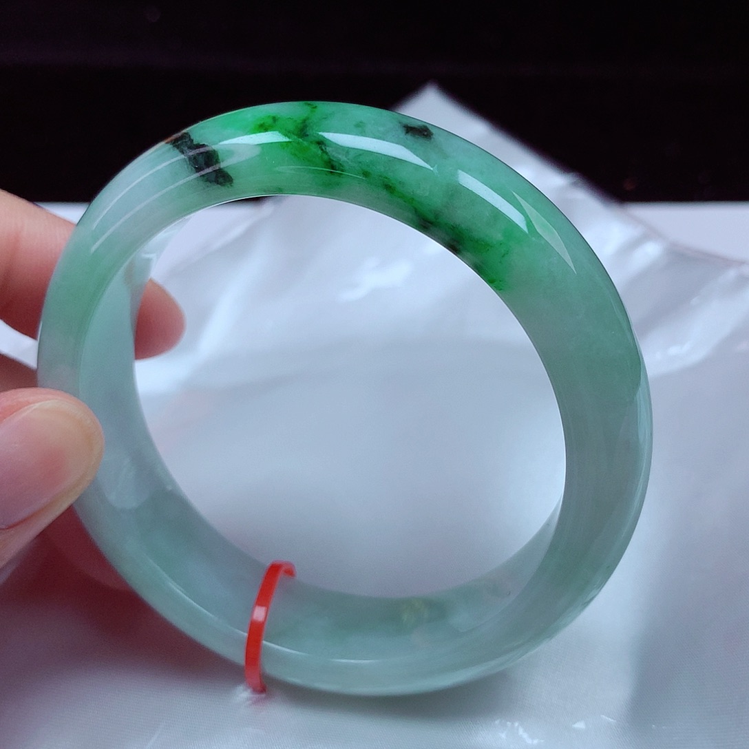 翡翠手镯未镶嵌55-59圈