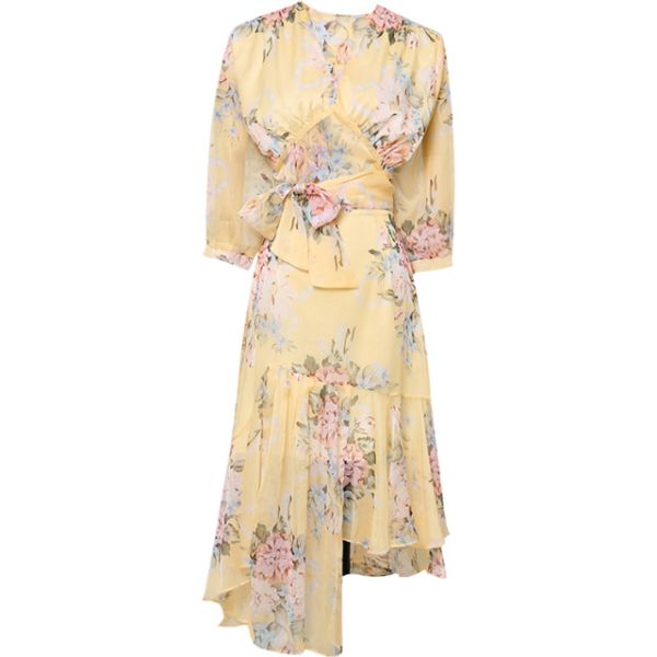 女士半裙套装印花休闲气质显瘦X-G-SSM 1252