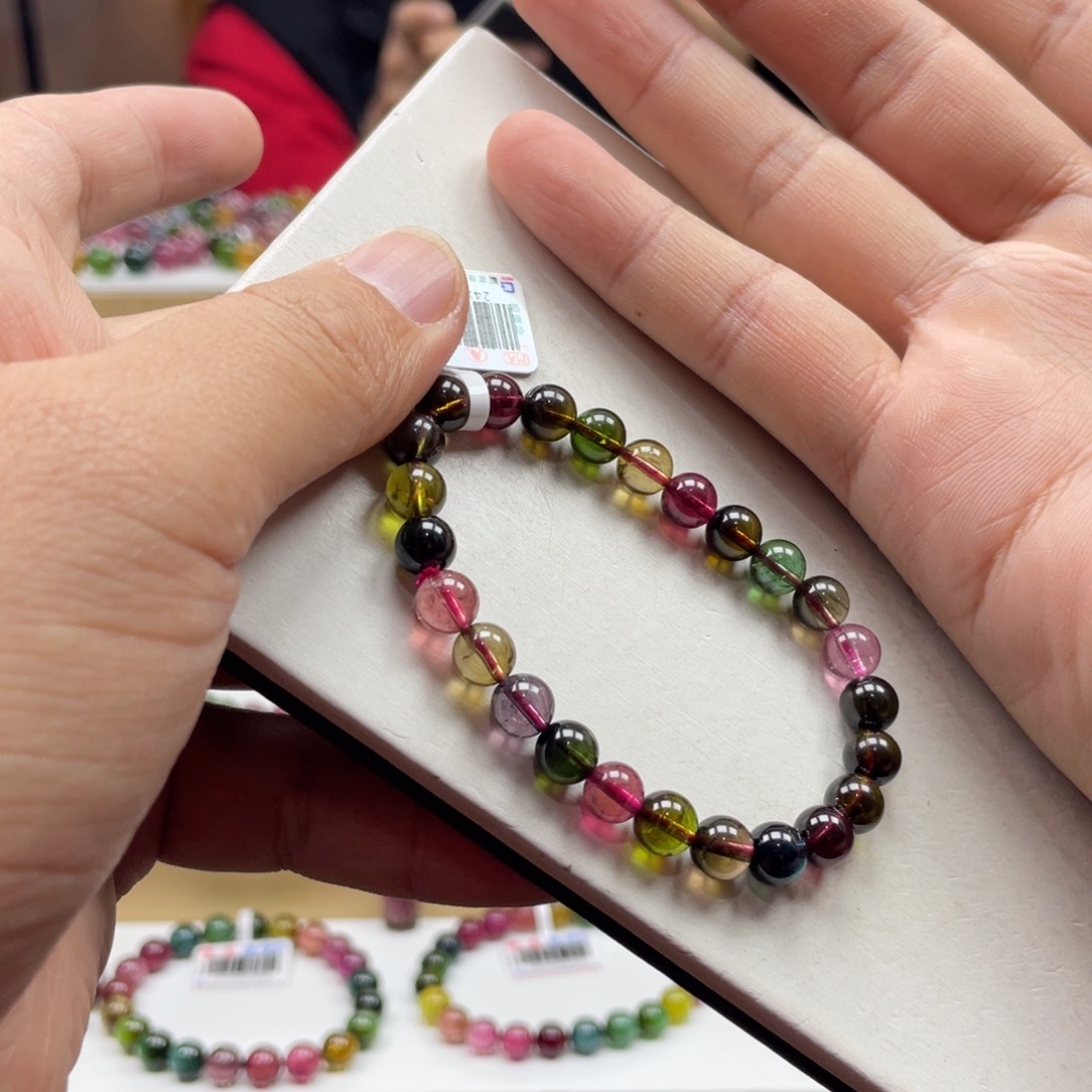 碧玺手串未镶嵌7mm.mmmmmmmmm