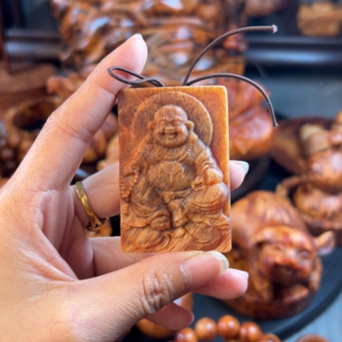 【闪购商品】松木（琥珀木）把件有瑕疵不退货