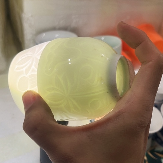 盘杯两个陶瓷陶瓷陶瓷