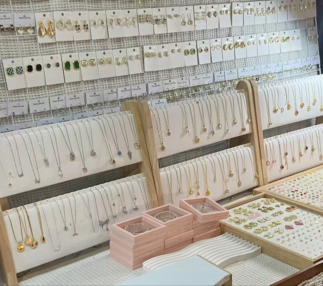 合金仿水晶项链 诺星饰品气质百搭女项链